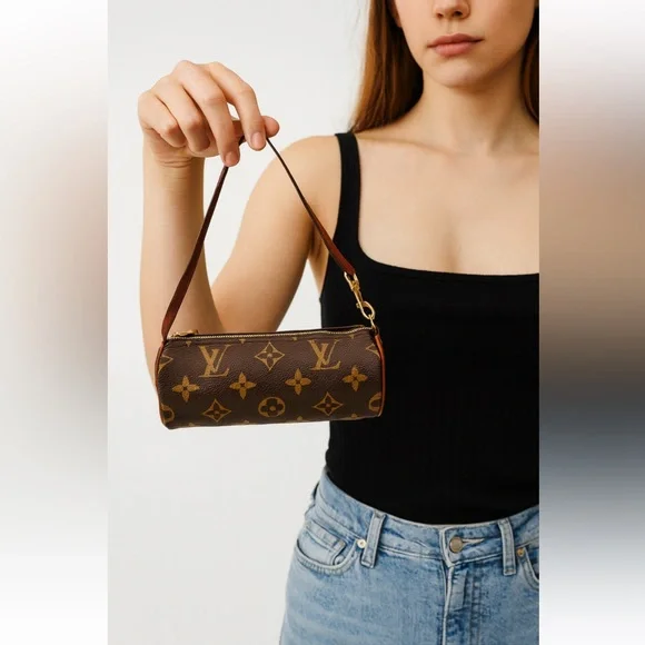 LOUIS VUITTON LV Monogram Papillon Mini Bag - Picture 2 of 12